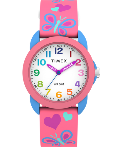 Timex Timex Kids Time Teacher 30mm Silicone Strap Watch