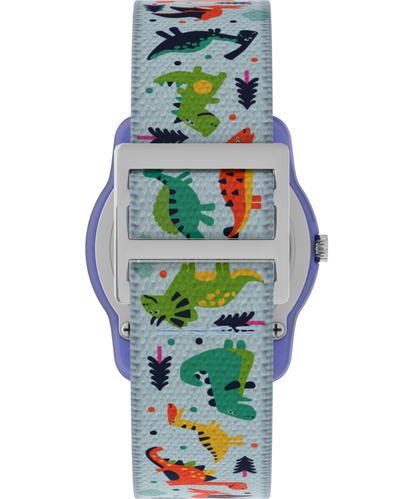 Timex TIMEX TIME MACHINES 29mm Dinosaur Elastic Fabric Kids Watch
