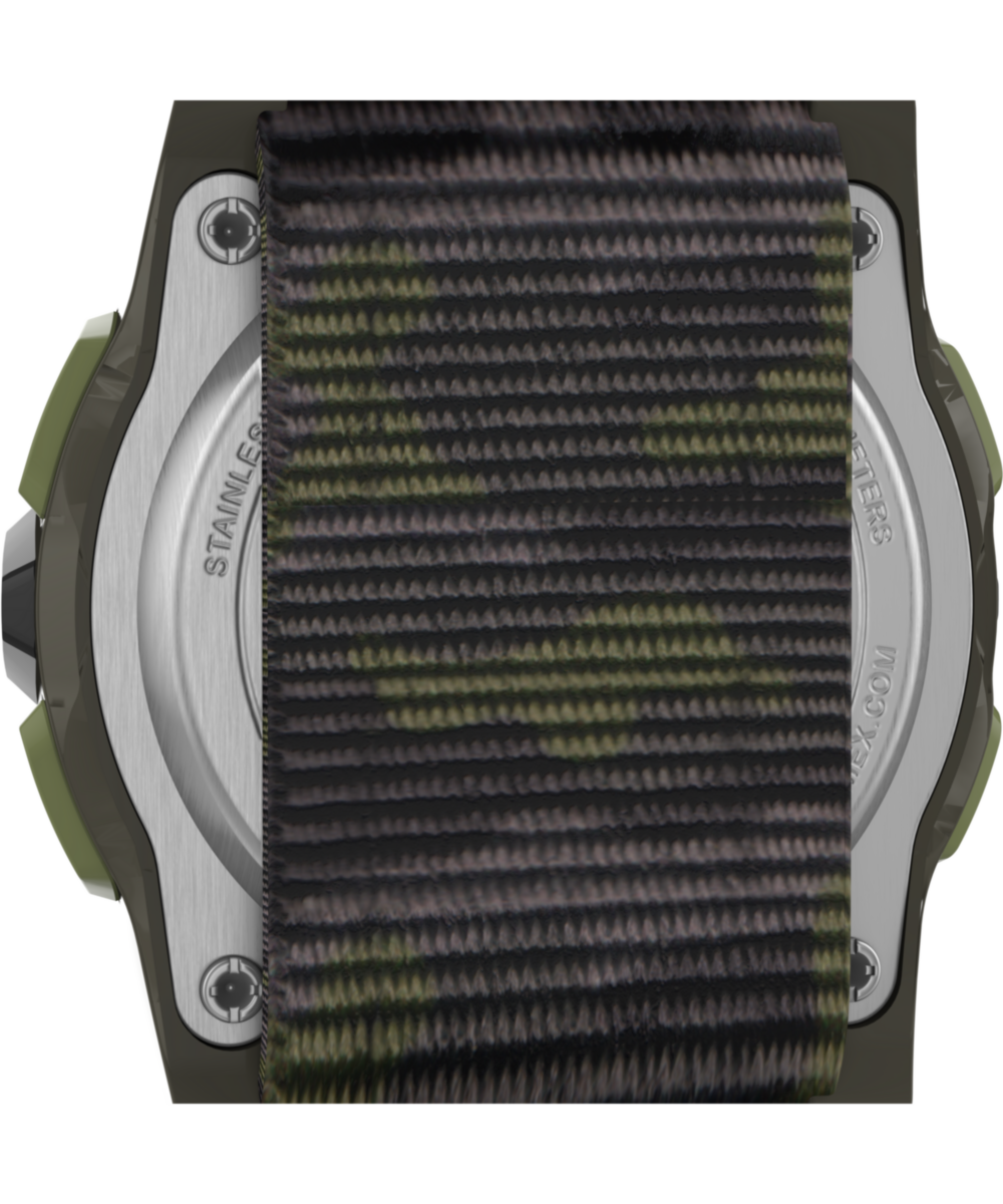 Timex TIMEX TIME MACHINES 35mm Green/Brown Camo Fast Wrap Kids Digital Wat