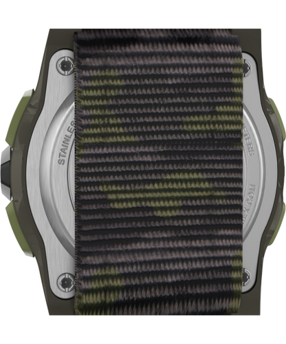 Timex TIMEX TIME MACHINES 35mm Green/Brown Camo Fast Wrap Kids Digital Wat