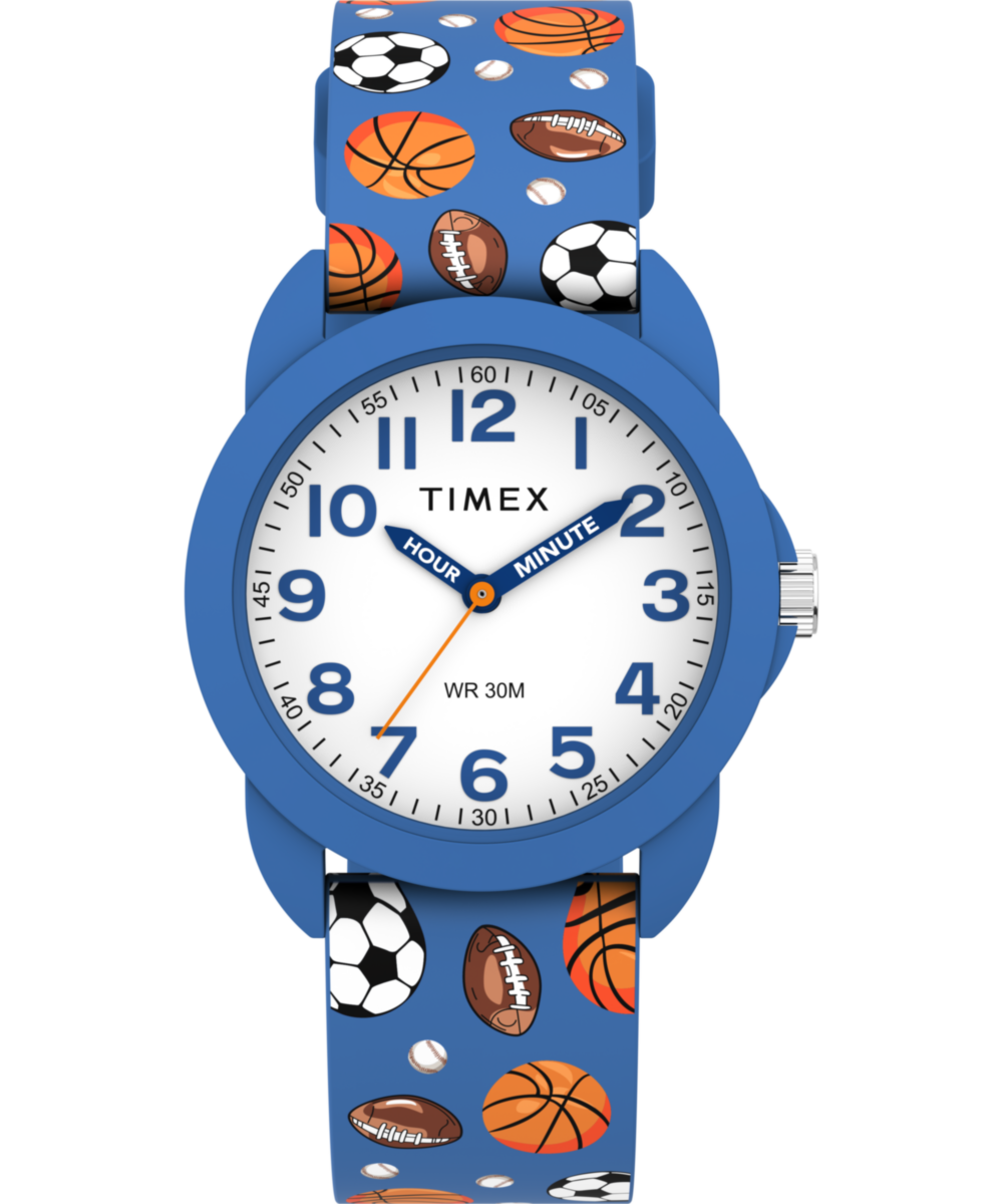 Timex Timex Kids Time Teacher 30mm Silicone Strap Watch