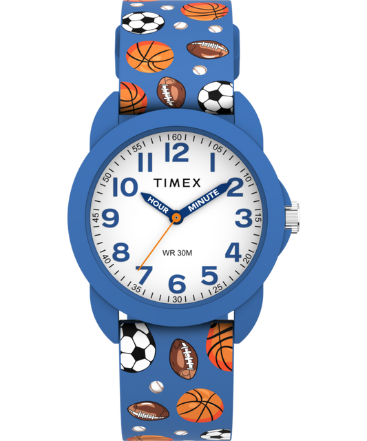 Timex Timex Kids Time Teacher 30mm Silicone Strap Watch