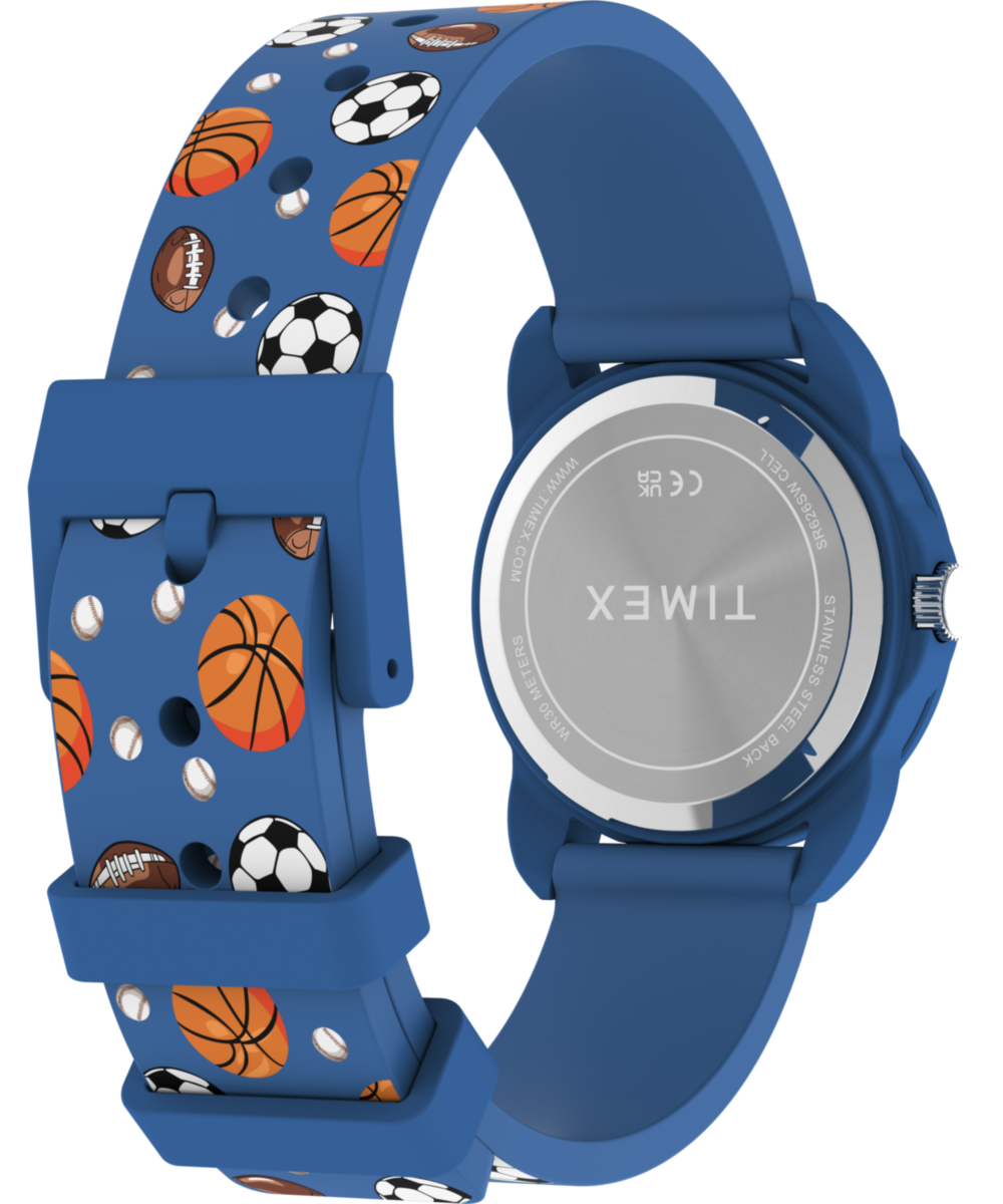 Timex Timex Kids Time Teacher 30mm Silicone Strap Watch