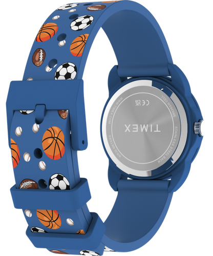 Timex Timex Kids Time Teacher 30mm Silicone Strap Watch