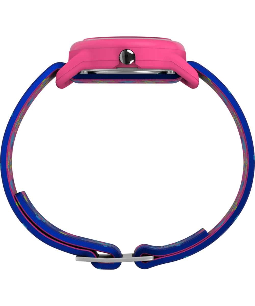 Timex TIMEX TIME MACHINES 29mm Butterflies and Hearts Blue Elastic Fabric K