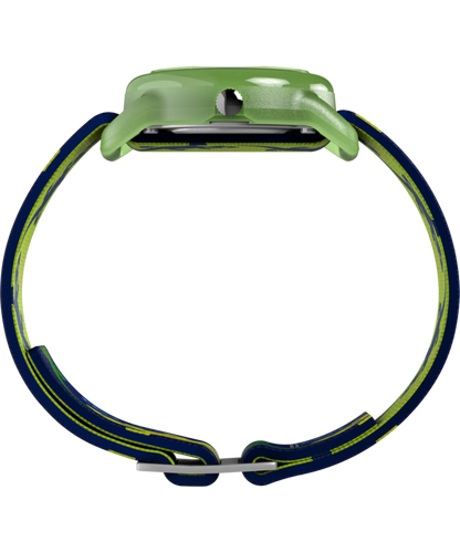 Timex TIMEX TIME MACHINES 29mm Green Gecko Elastic Fabric Kids Watch