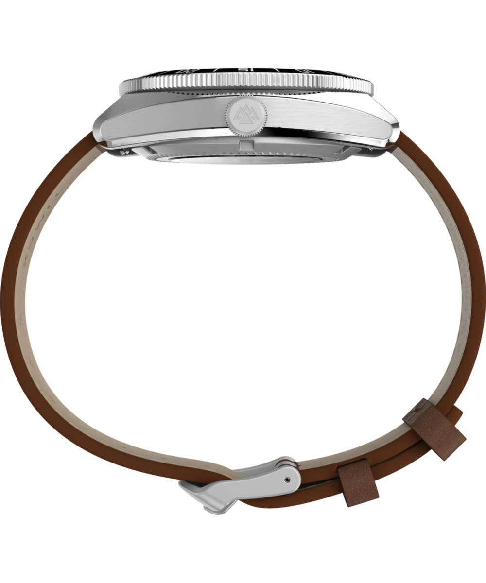 Timex Expedition Pioneer Automatic 41mm Leather Strap Watch