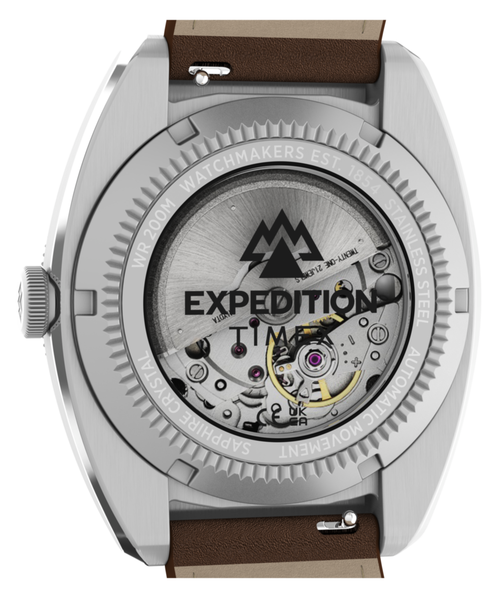 Timex Expedition Pioneer Automatic 41mm Leather Strap Watch