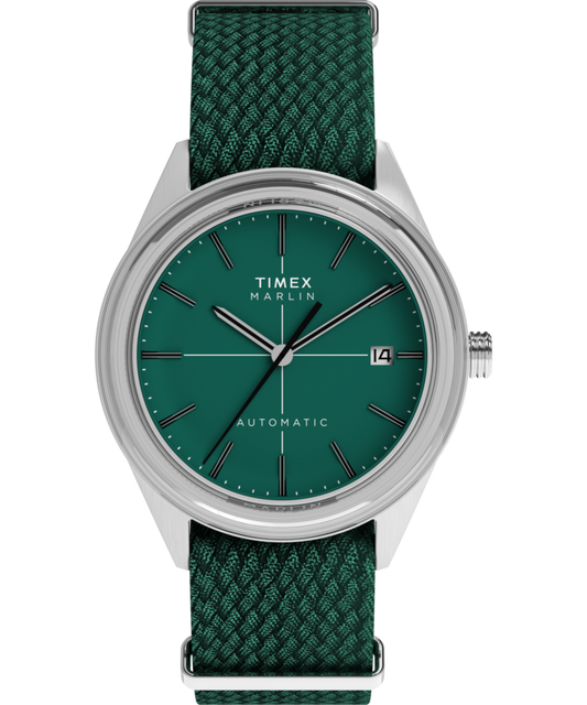 Timex Marlin Jet Automatic 38mm Fabric Strap Watch
