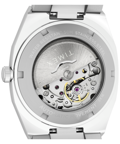 Timex Timex Automatic E Line 38mm Stainless Steel Bracelet Watch