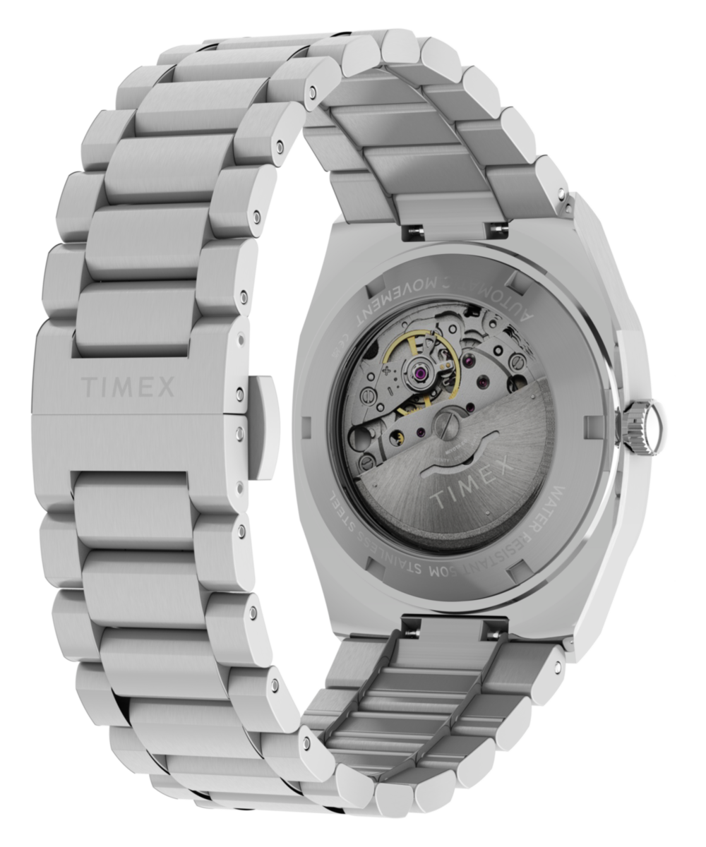 Timex Timex Automatic E Line 38mm Stainless Steel Bracelet Watch
