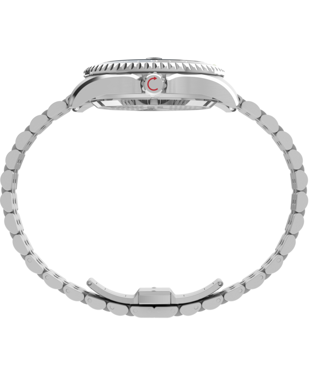 Timex Deepwater Meridian 200 Automatic GMT 42mm Stainless Steel Bracelet Wat