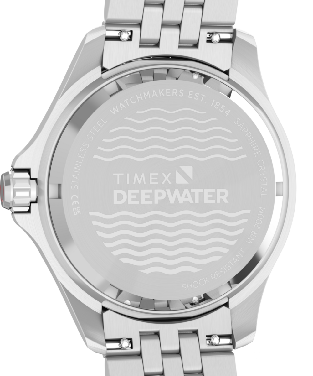 Timex Deepwater Meridian 200 Automatic GMT 42mm Stainless Steel Bracelet Wat