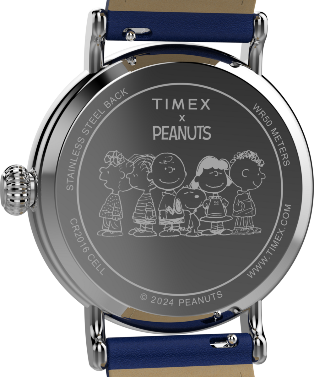 Timex Peanuts x Timex Standard Pumpkin Patch 40mm Leather Strap Watch