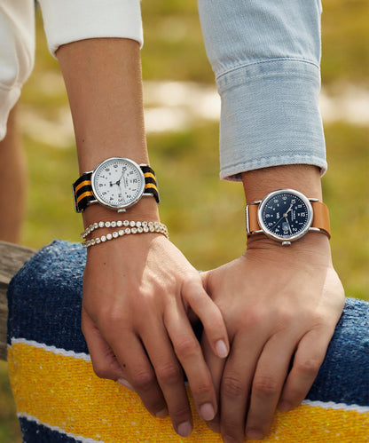 Timex Weekender 40mm Leather Strap Watch