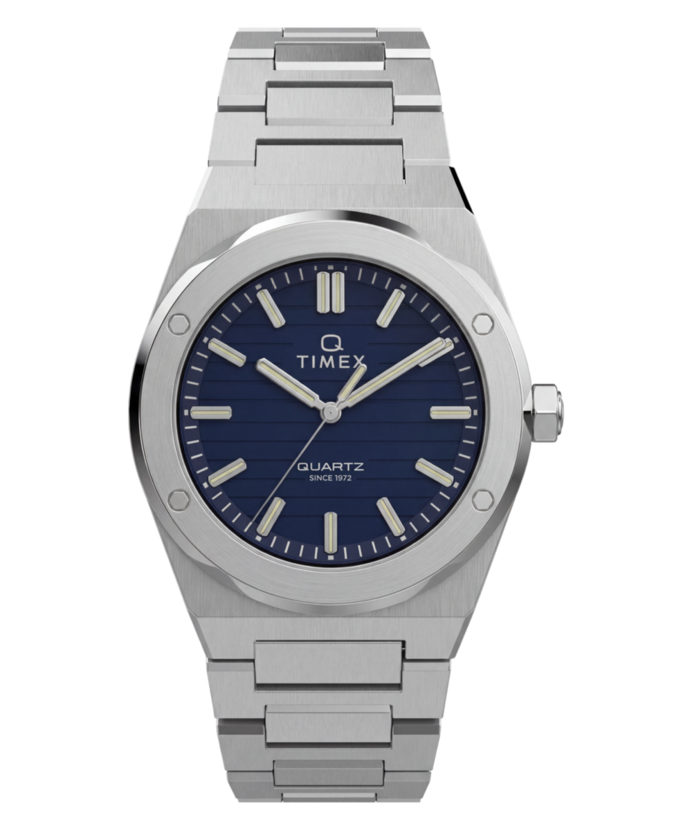 Timex Q Timex Marbella 40.5mm Stainless Steel Bracelet Watch