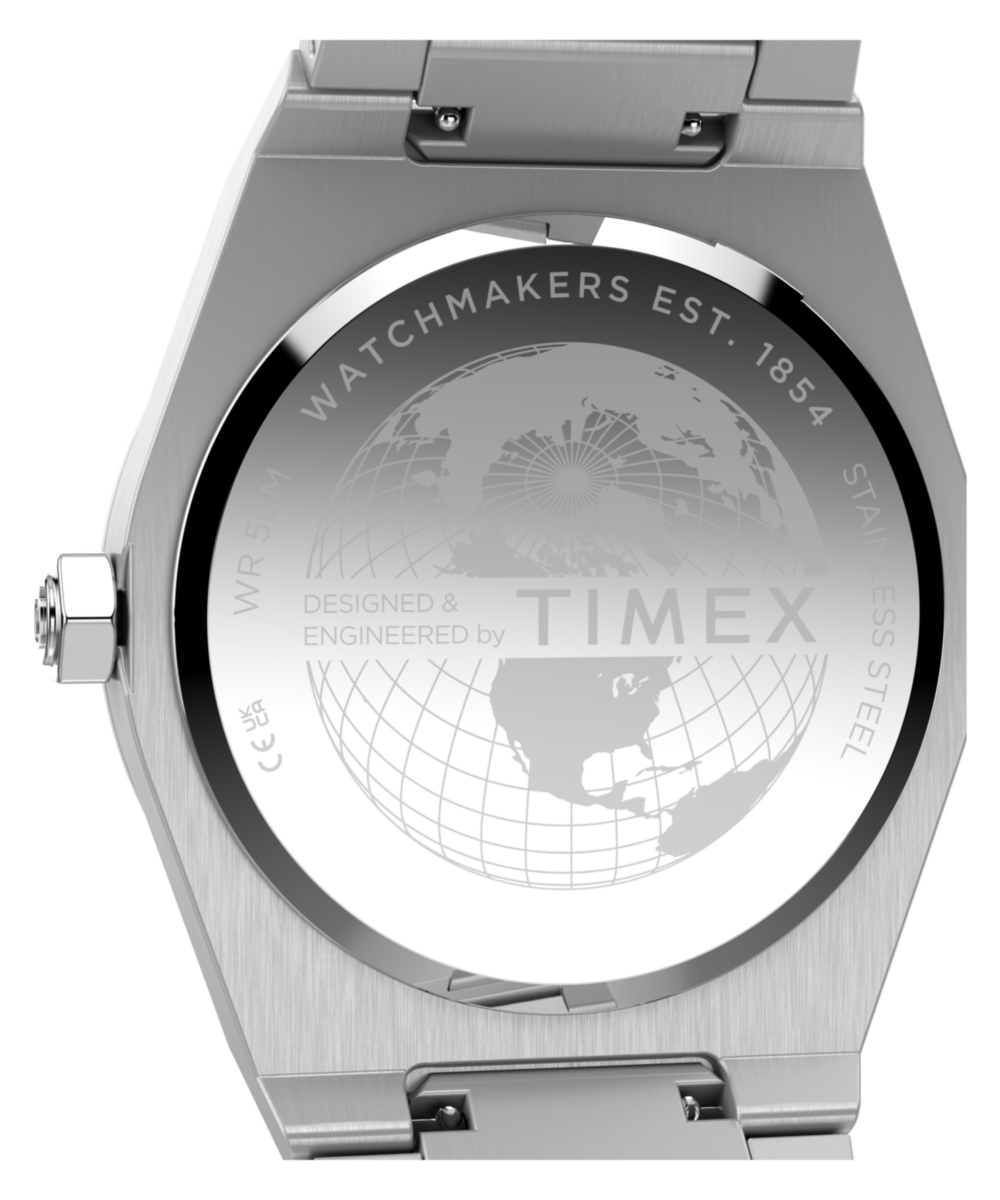 Timex Q Timex Marbella 40.5mm Stainless Steel Bracelet Watch