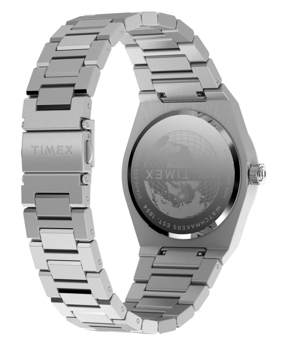 Timex Q Timex Marbella 40.5mm Stainless Steel Bracelet Watch