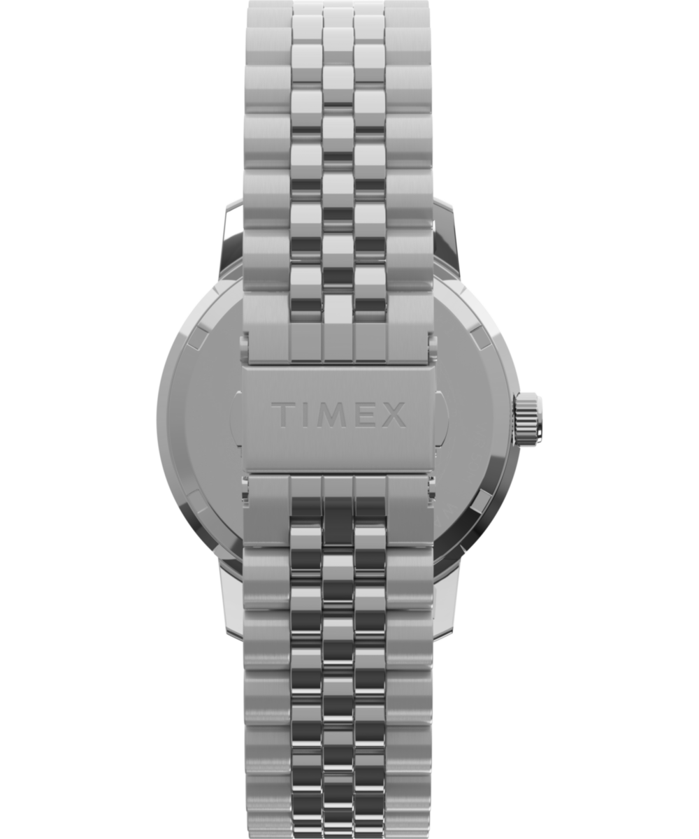 Timex Marlin Quartz GMT 40mm Stainless Steel Bracelet Watch