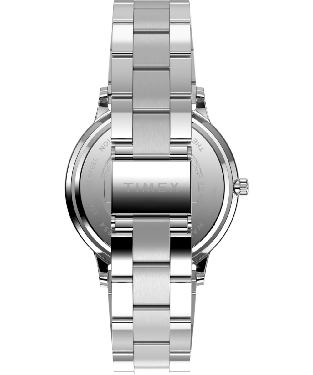 Timex Waterbury Classic Moon Phase 40mm Stainless Steel Bracelet Watch