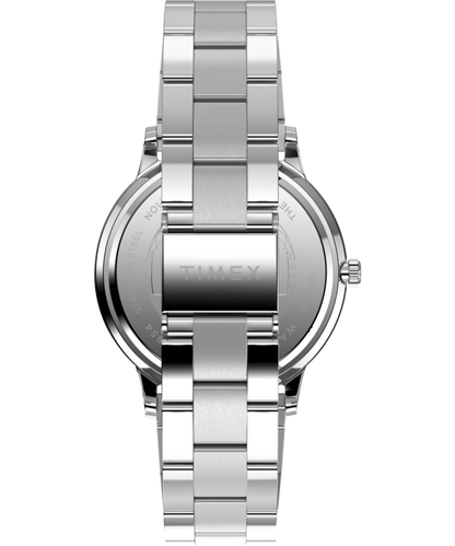Timex Waterbury Classic Moon Phase 40mm Stainless Steel Bracelet Watch