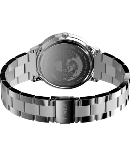 Timex Waterbury Classic Moon Phase 40mm Stainless Steel Bracelet Watch
