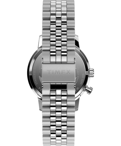 Timex Marlin Moon Phase 40mm Stainless Steel Bracelet Watch