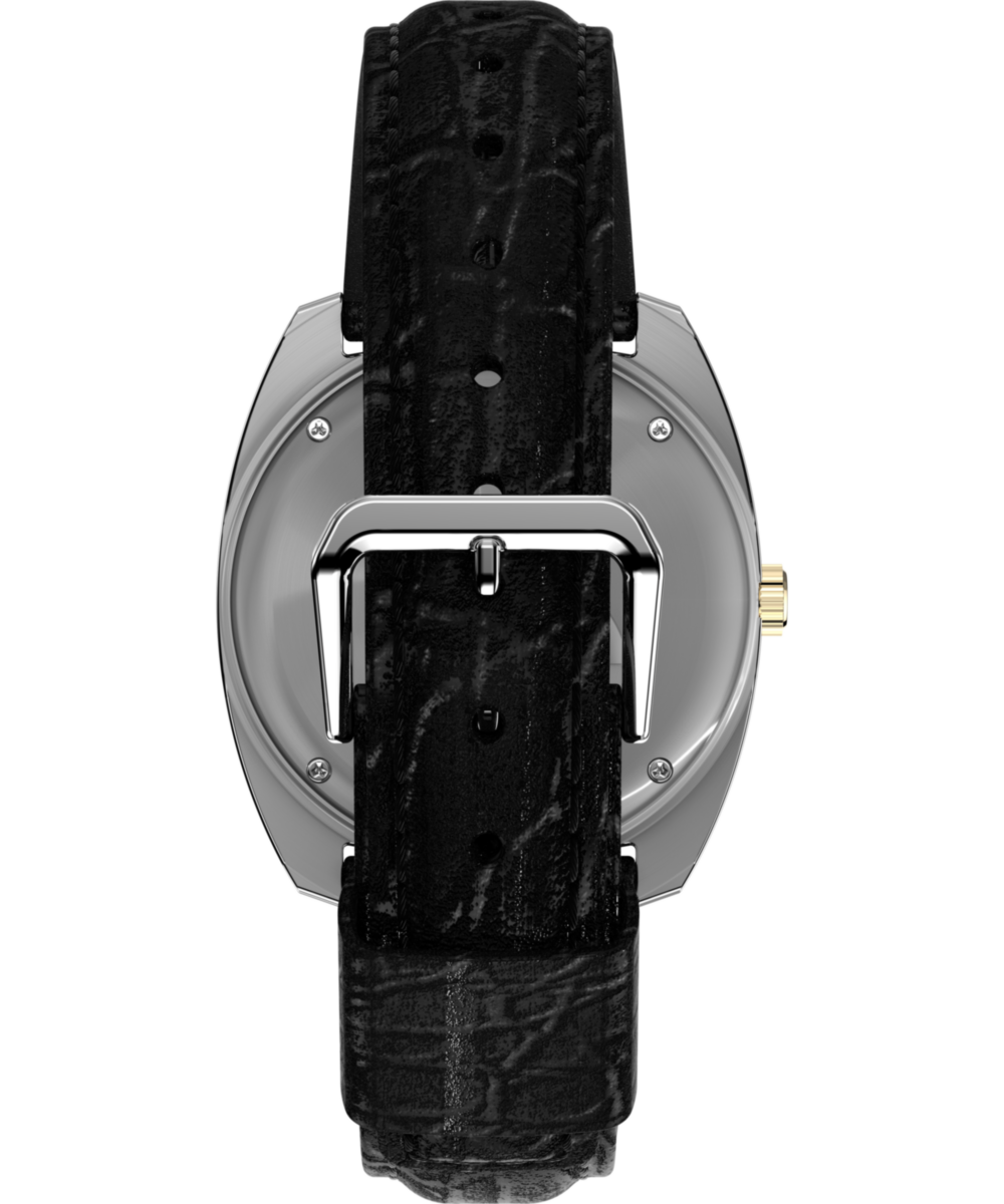 Timex Q Timex 1978 Day/Date 37.5mm Leather Strap Watch