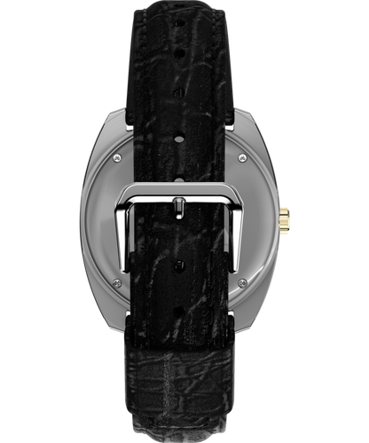 Timex Q Timex 1978 Day/Date 37.5mm Leather Strap Watch