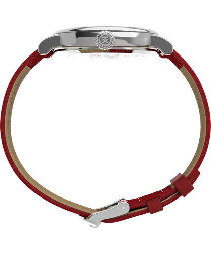 Timex Peanuts x Timex Standard Snoopy Santa 40mm Leather Strap Watch