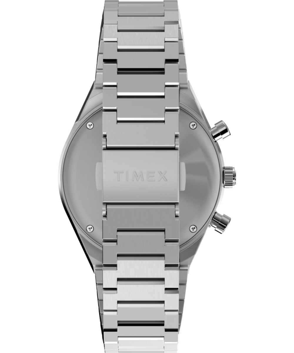 Timex Q Timex Chronograph 40mm Stainless Steel Bracelet Watch