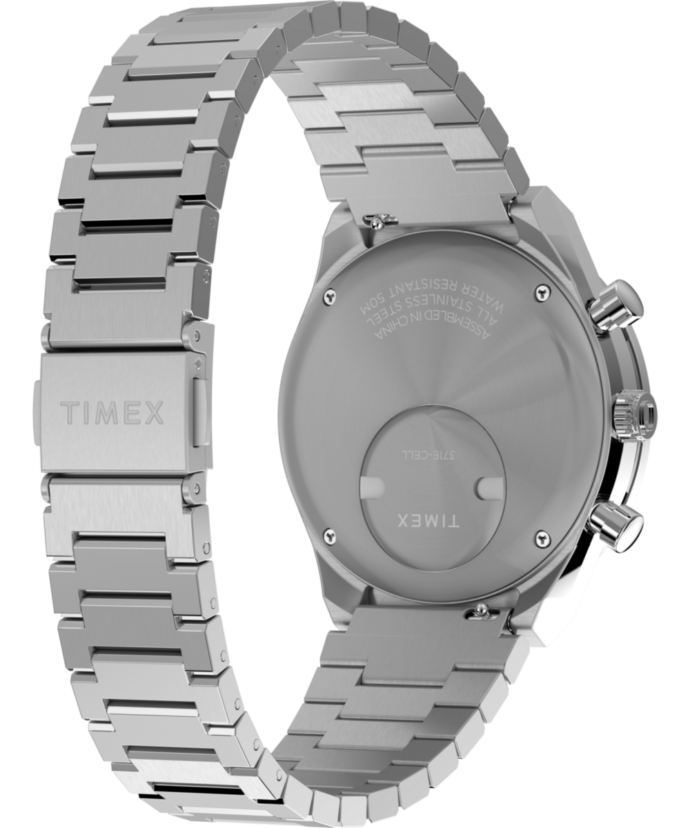Timex Q Timex Chronograph 40mm Stainless Steel Bracelet Watch