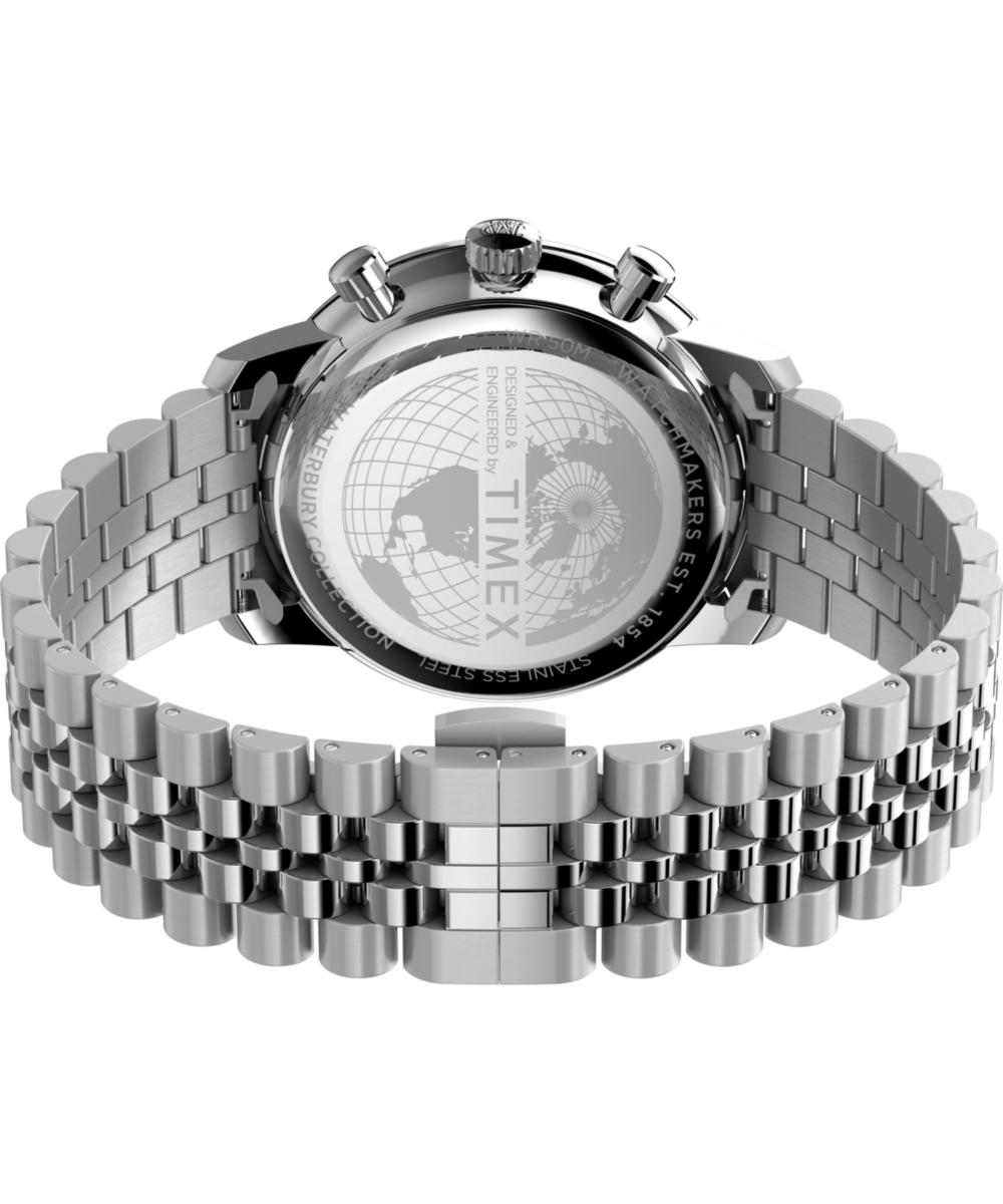 Timex Waterbury Metropolitan Chronograph 41mm Stainless Steel Bracelet Watch