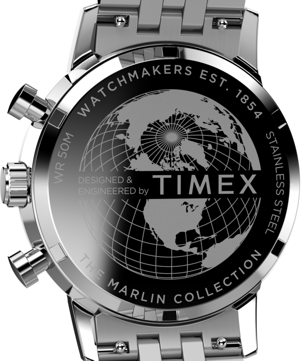 Timex Marlin Chronograph Tachymeter 40mm Stainless Steel Bracelet Watch