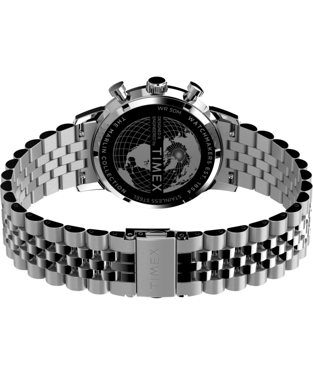 Timex Marlin Chronograph Tachymeter 40mm Stainless Steel Bracelet Watch