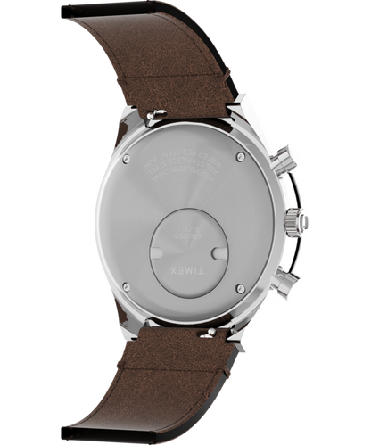 Timex Q Timex Chronograph 40mm Leather Strap Watch