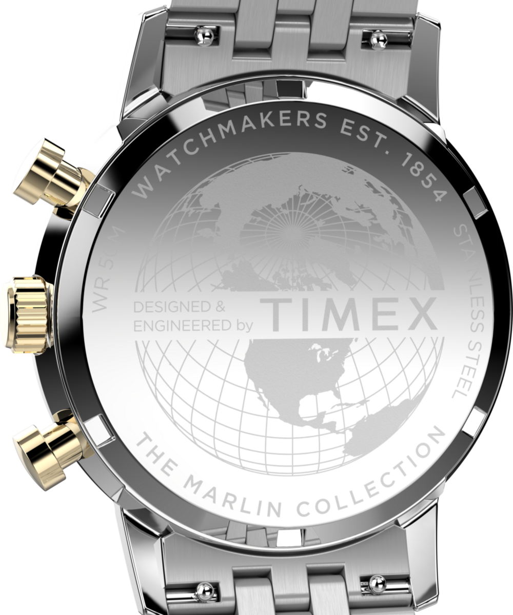 Timex Marlin Chronograph Tachymeter 40mm Stainless Steel Bracelet Watch