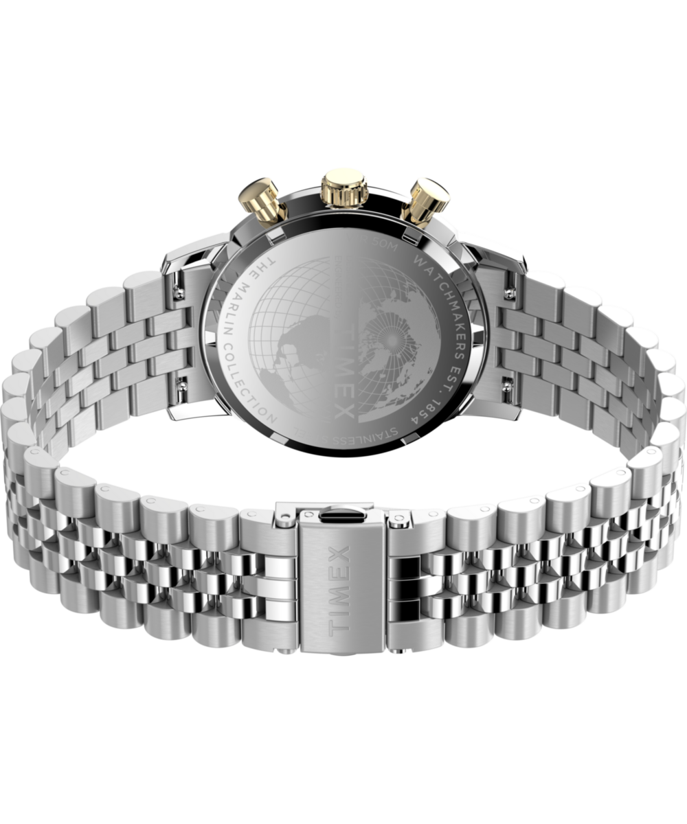 Timex Marlin Chronograph Tachymeter 40mm Stainless Steel Bracelet Watch