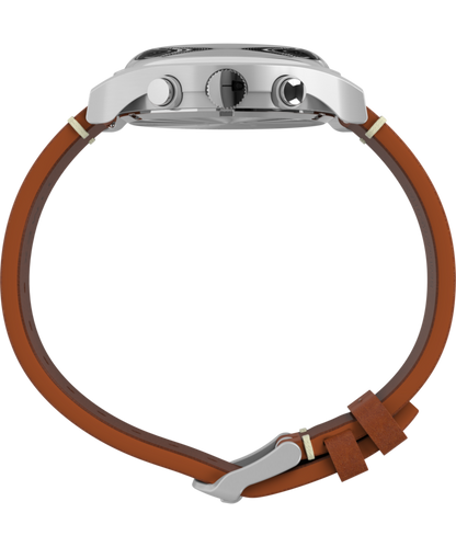 Timex MK1 Chronograph 40mm Leather Strap Watch