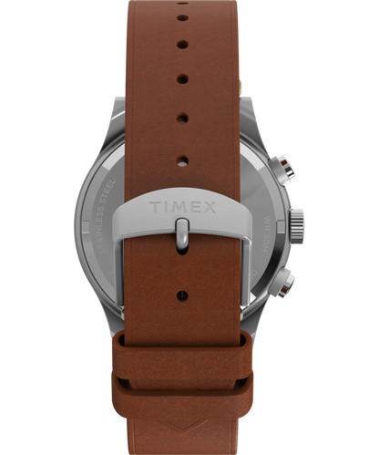 Timex MK1 Chronograph 40mm Leather Strap Watch