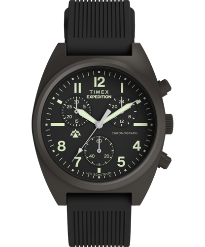 Timex Expedition Capstone Chronograph 41mm Silicone Strap Watch