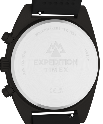 Timex Expedition Capstone Chronograph 41mm Silicone Strap Watch
