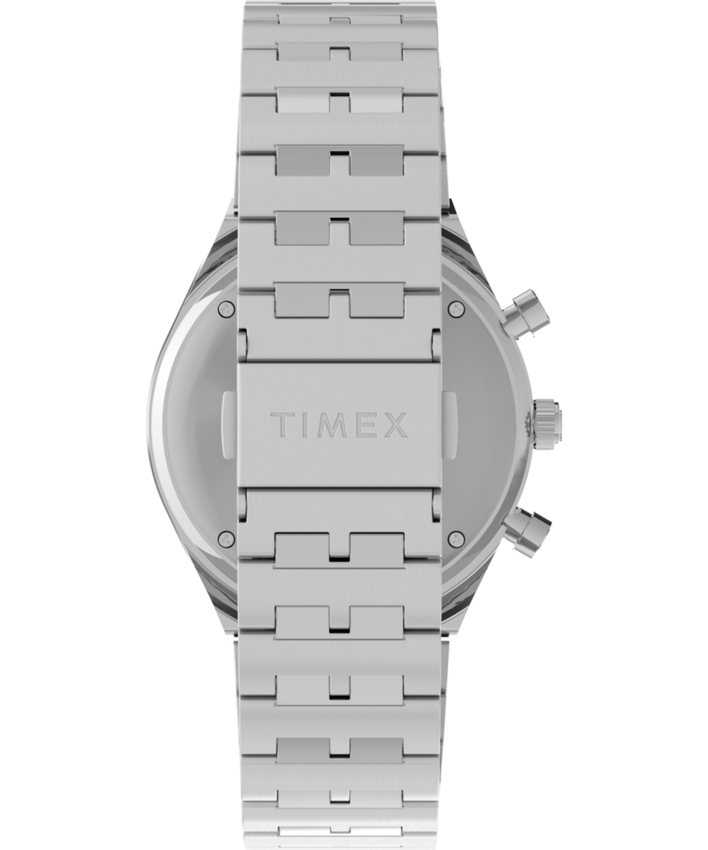 Timex Q Timex Chronograph 40mm Stainless Steel Bracelet Watch