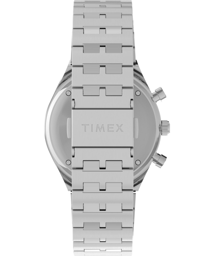 Timex Q Timex Chronograph 40mm Stainless Steel Bracelet Watch