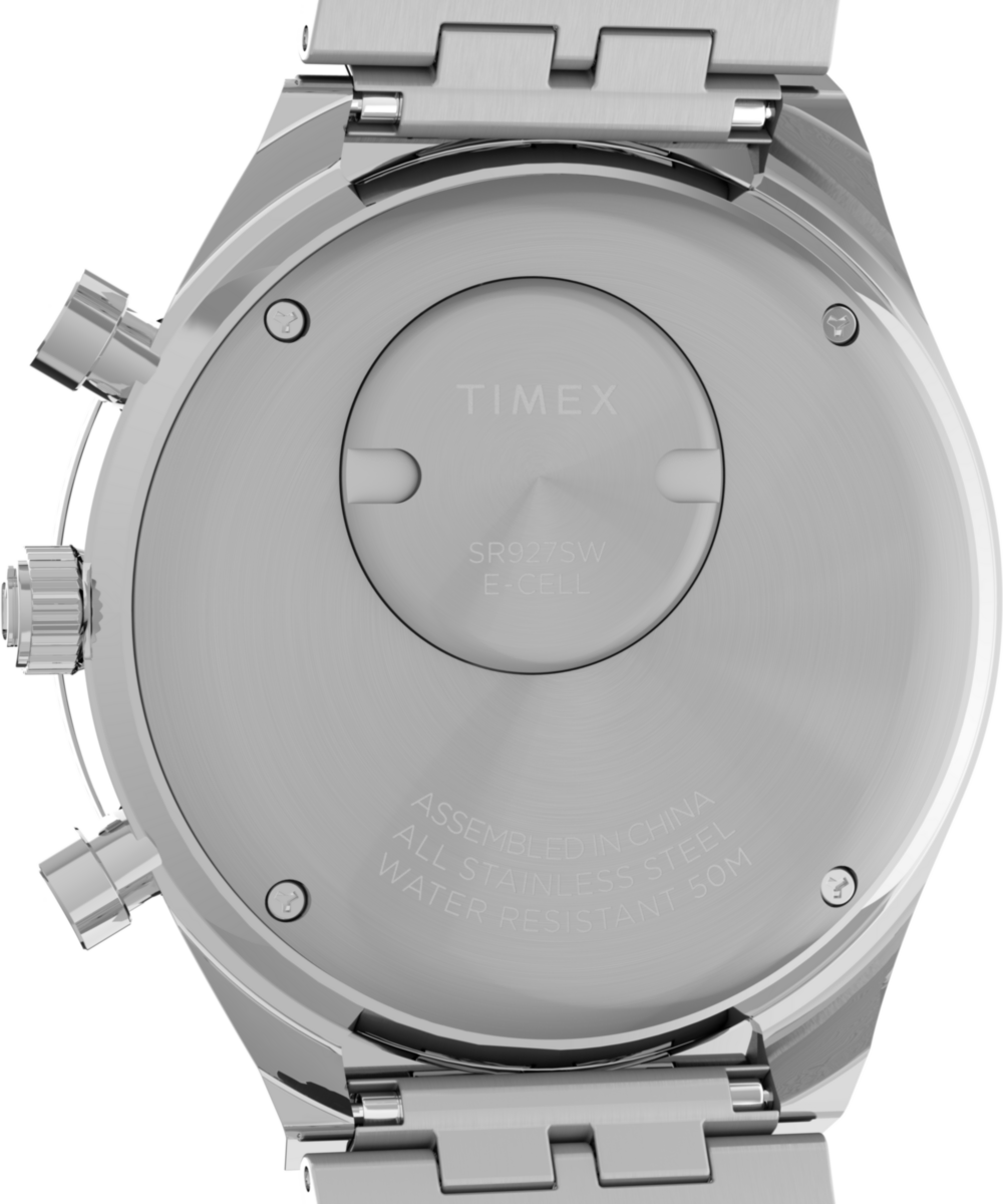 Timex Q Timex Chronograph 40mm Stainless Steel Bracelet Watch