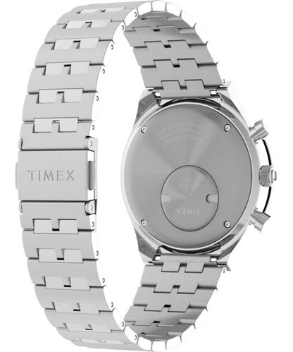 Timex Q Timex Chronograph 40mm Stainless Steel Bracelet Watch