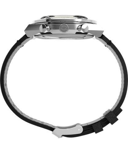 Timex Q Timex Chronograph 40mm Leather Strap Watch