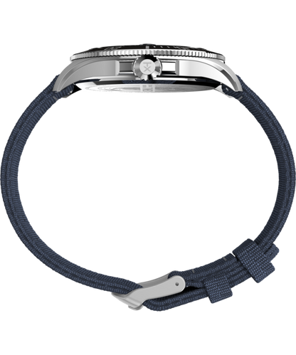 Timex Harborside Coast 44mm Recycled Fabric Strap Watch