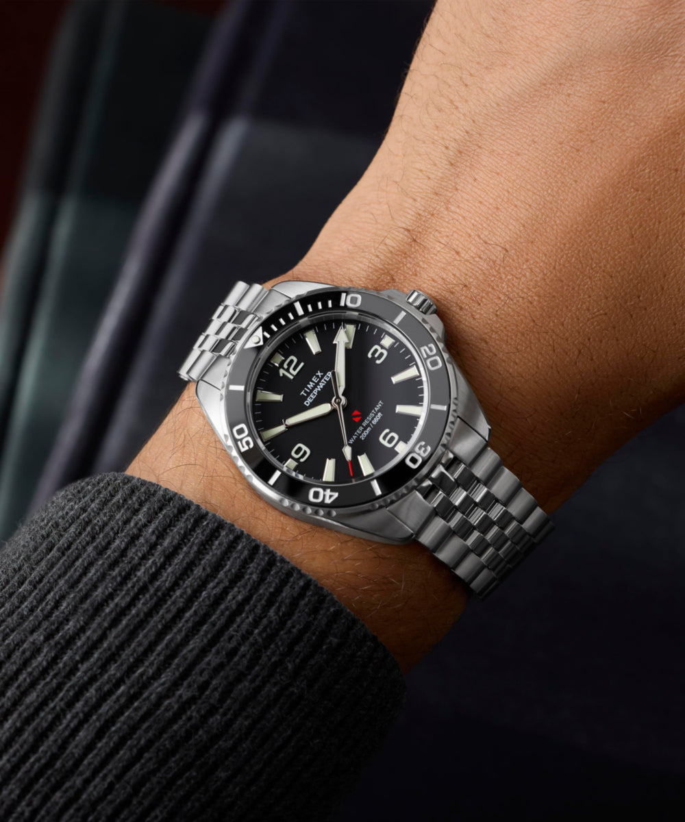 Timex Deepwater Arctic 40.5mm Stainless Steel Bracelet Watch