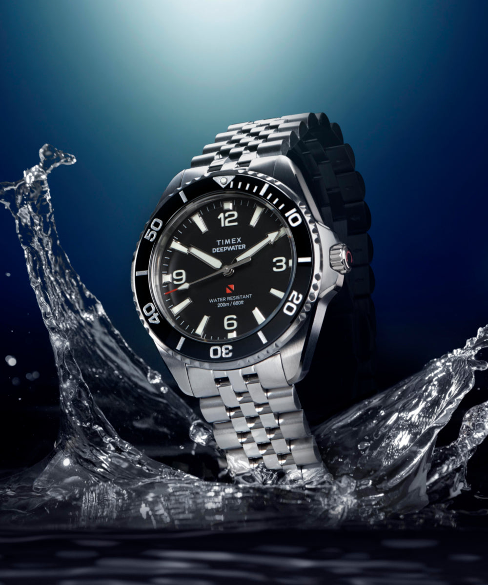 Timex Deepwater Arctic 40.5mm Stainless Steel Bracelet Watch